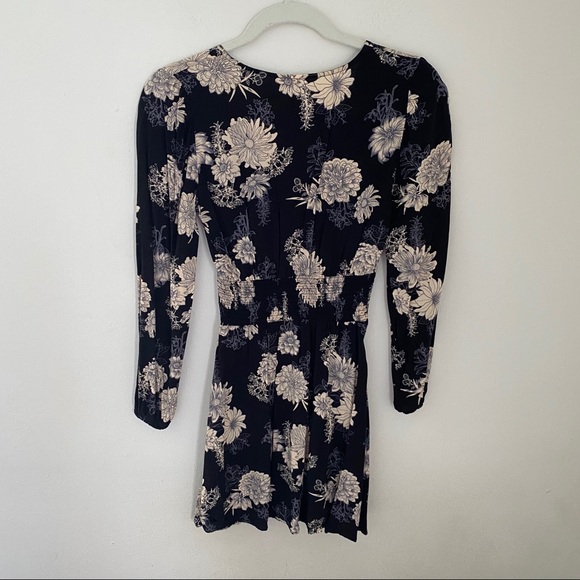 Macy’s Floral Bustier Smocked Dress - Picture 3 of 4